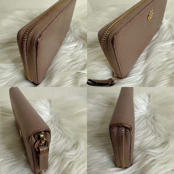 💯Authentic Gucci Marmont Zipped Around Long Wallet🍀 - Picture 14 of 17
